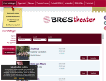 Tablet Screenshot of brestheater.nl
